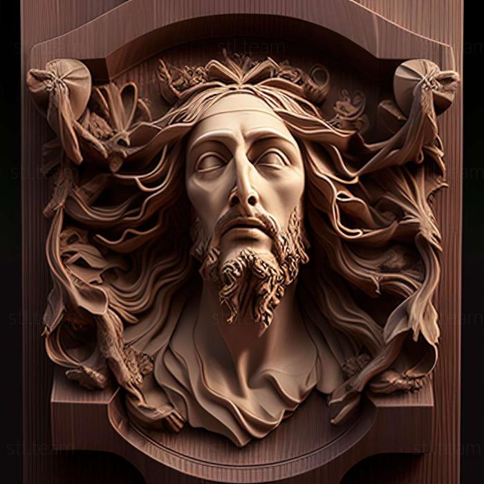 3D model jesus (STL)